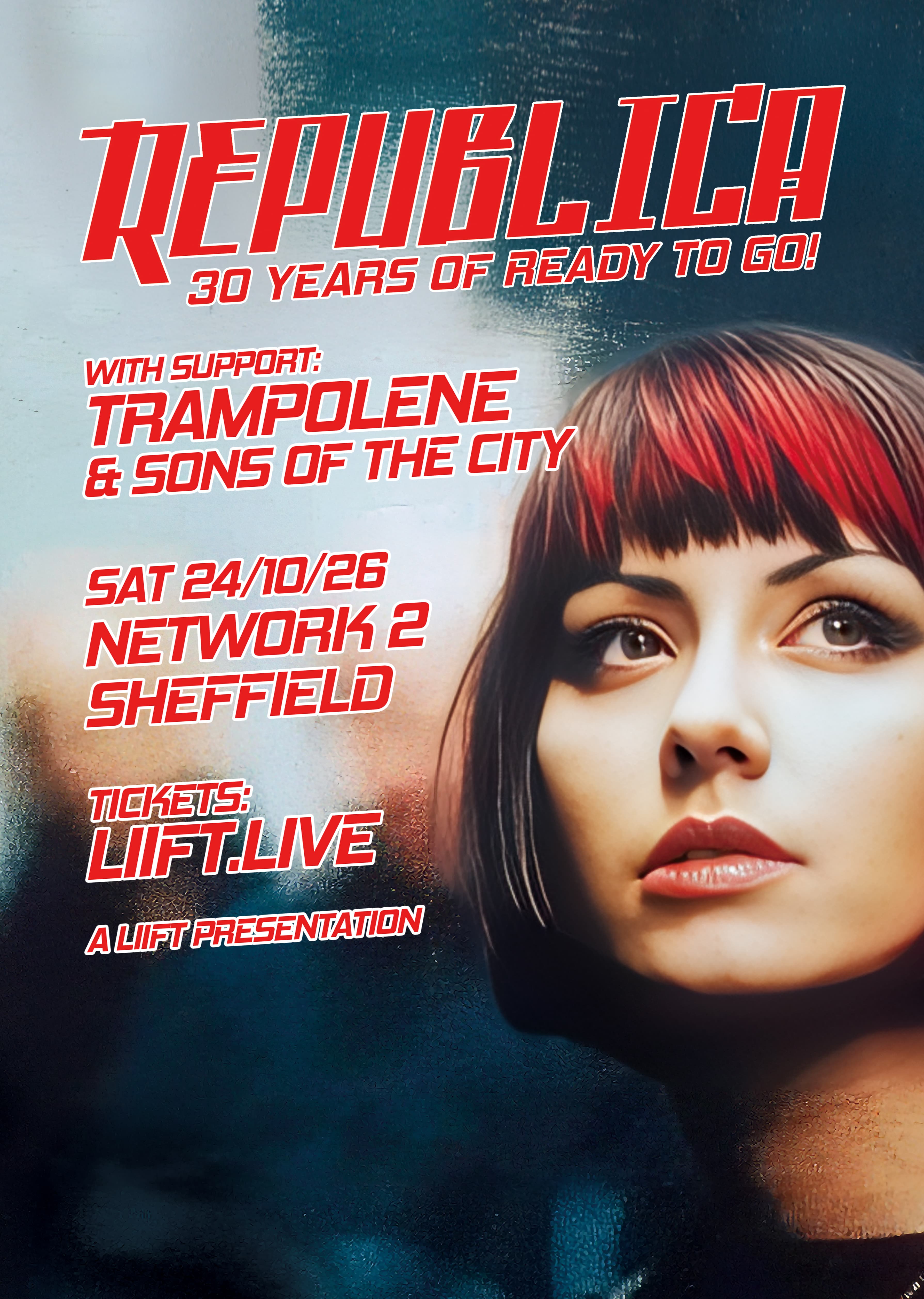 Poster for Sons of the City at NETWORK 2, SHEFFIELD